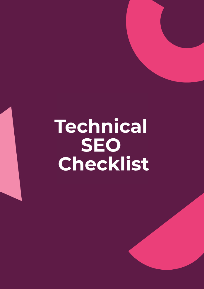 Tech SEO Checklist Cover